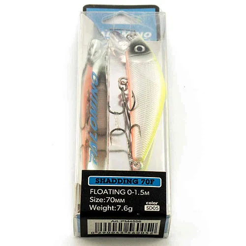 Воблер Palomino Shadding 70F 7,6гр 0-1,5м цвет 5