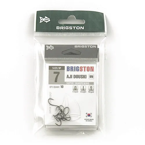 Крючок Brigston AJi Douski BN № 7 ( уп. 10 шт.)