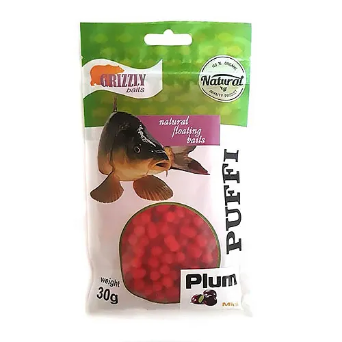 Воздушное пенотесто PUFFI Grizzly baits (Слива)