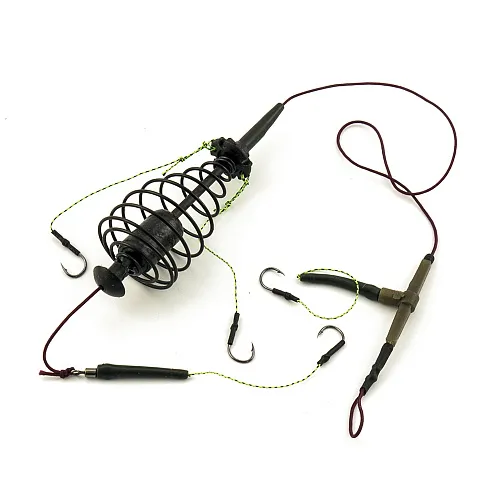 Монтаж "карп-стандарт" Palomino PL6161-B 40g 3 крючка (10шт в упак)