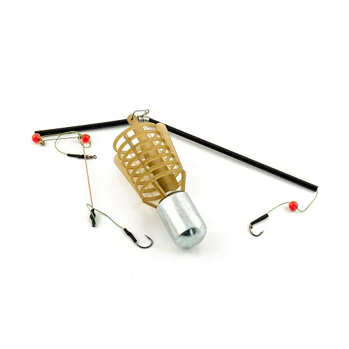 Монтаж фидерный Palomino c кормушкой Bullet 238 100g 2 крючка