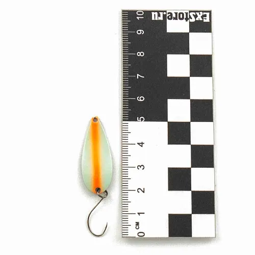 Блесна форелевая колеб. AKARA trout time Megami 35мм 3,8гр цвет 59Р фосфорная