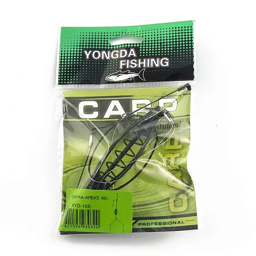 Монтаж арбуз Palomino XYD 106 - 45g (3 крючка металл поводок) (10шт в упак)