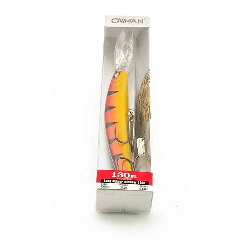 Воблер Caiman Long dipper minnow 130F 27g 5м цвет СМ223
