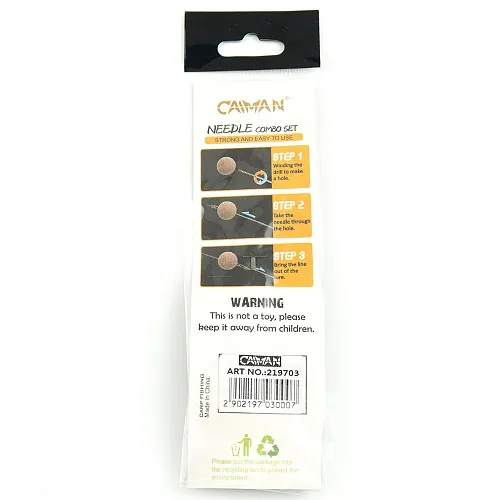 Игла для насадок Caiman Extra Strong Allround Needle GZ-08 метал. ручка