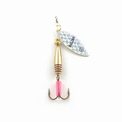 Блесна вращающаяся Balzer(Польша) Лонг №2 12 гр серебро