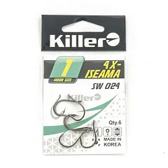 Крючок Killer 4Х-Iseama № 1