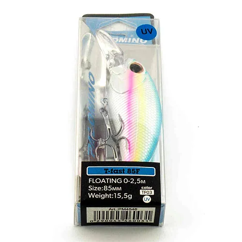 Воблер Palomino T-fast 85F 15,5гр 0-2,5м цвет 3 UV