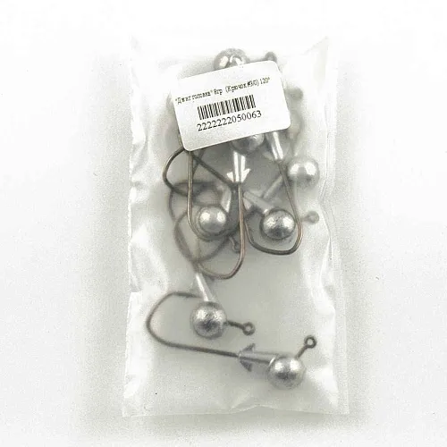 Джиг головка IVVA крючок 3/0 8 гр 120 градусов (10 шт. в упак.)