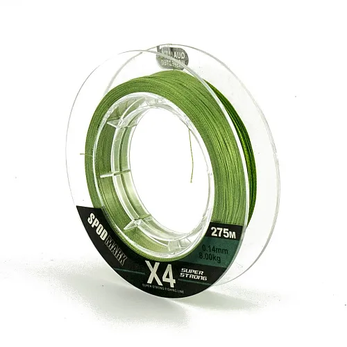 Шнур Caiman Spod&Mark 275м 0,14мм зеленый
