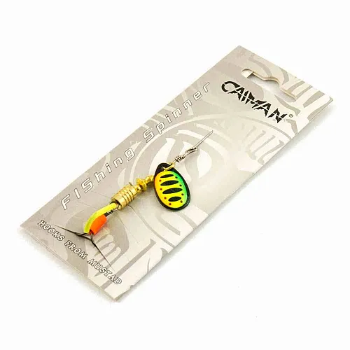 Блесна вращающаяся Caiman Round Classic 4гр #1 цвет CA27 (5шт в упак.)