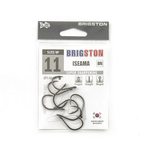 Крючок Brigston Iseama BN №11 ( уп. 8 шт.)