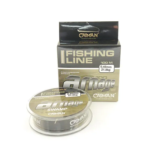 Леска Caiman Arnage 100м 0,45мм болотная
