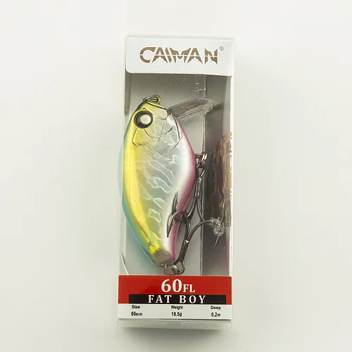 Воблер Caiman Fat Boy 60F 19,5g 0,2м цвет СМ952