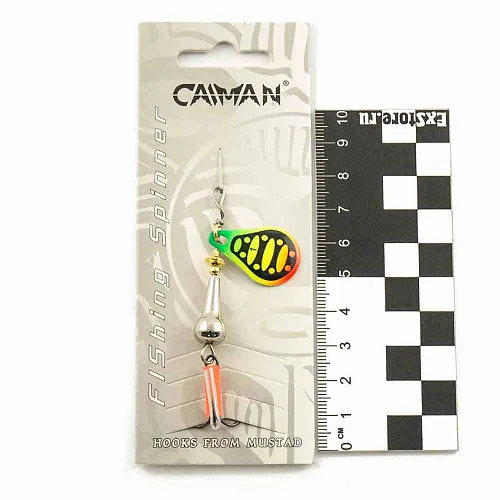 Блесна вращающаяся Caiman Pear 6гр #1 цвет CA84 (5шт в упак.)