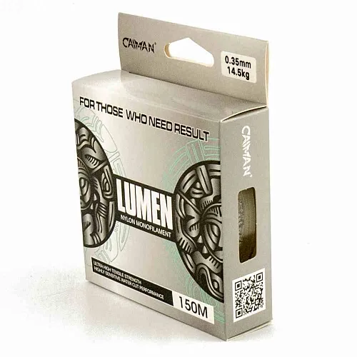 Леска Caiman Lumen 150м 0,35 мм прозрачная