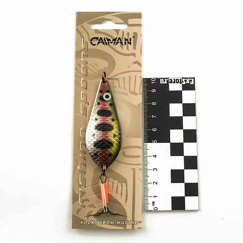 Блесна колеблющаяся Caiman Atom 20гр 6,8см цвет CN55 (5шт в упак.)