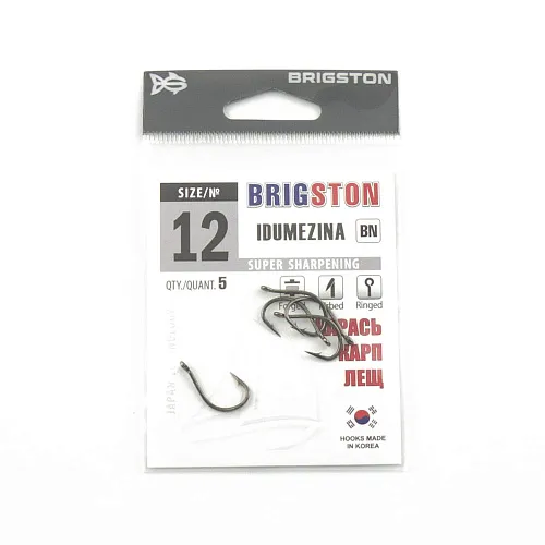 Крючок Brigston Idumezina №12 ( уп. 5 шт.)