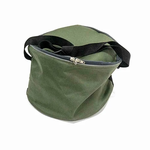 Набор жерлиц "щука" в круглой сумке 10шт оснащенные (РБ)