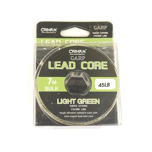 Лидкор Caiman Lead Core 7m 45lbs Weedy Камуфляж