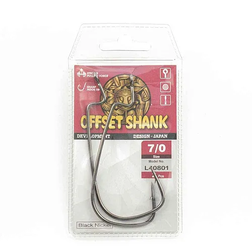 Крючки Caiman Offset Shank №7/0 40801