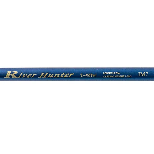 Спиннинг Caiman River hunter spin (Синие) IM-7 7-28g 2.70м 