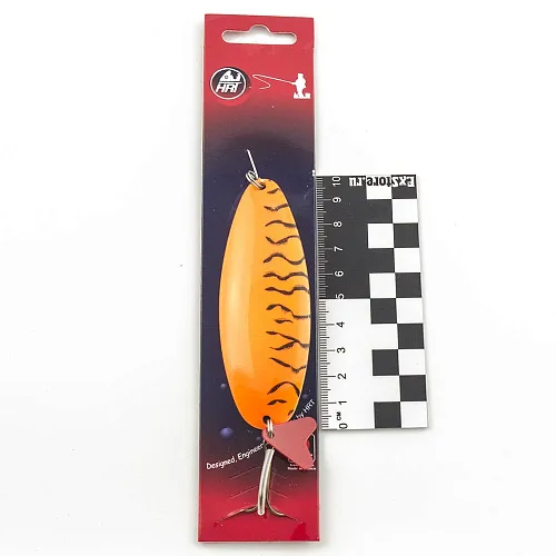 Блесна колеблющаяся HRT(Польша) Nerpa #3 оранжевый 45гр