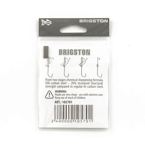 Крючок Brigston Maruseigo - 1 BH BN №10 ( уп. 7 шт.)