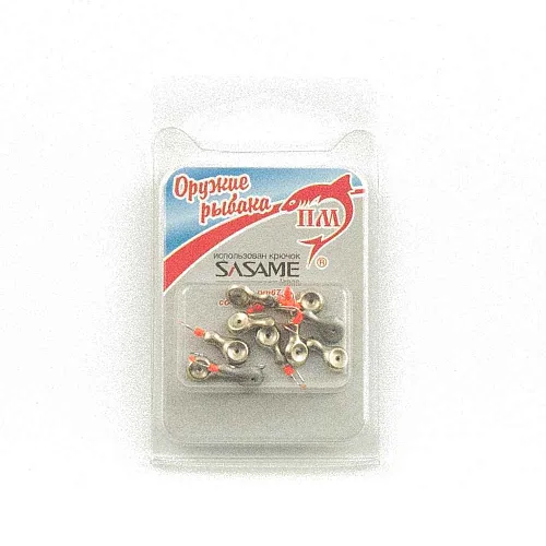 Мормышка Пирс мастер "Куколка+гл" 0.43г крючок Sasame 136-Н МП