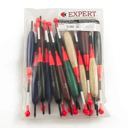 Поплавок "Expert" (Польша, бальса) (уп. 20шт.) D050