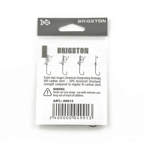 Крючок Brigston S-59 № 6 ( уп. 10 шт.)