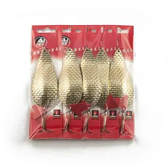 Блесна колеблющаяся HRT(Польша) Alga латунь чешуя 38гр