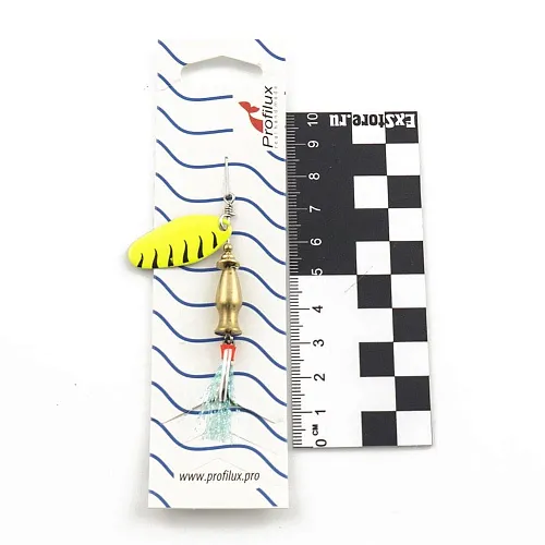 Блесна вращающаяся Profilux Мира 2 7гр цв. 213 желтый (5 шт в упак.)