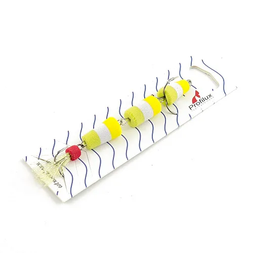 Мандула Profilux "Classic" 3Х цв 16 желтый-белый-салатовый