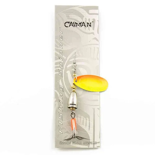 Блесна вращающаяся Caiman Pike killer accoustic 10гр #4 цвет CA69 (5шт в упак.)