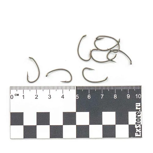 Крючки Caiman Curve Shank Carp (Mugga) Teflon №6 12800