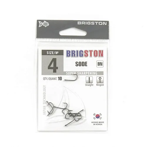 Крючок Brigston Sode BN № 4 ( уп. 10 шт.)