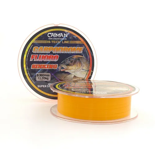 Леска Caiman Carpodrome Fluoro orange 300м 0,300мм