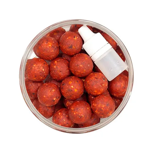 Бойлы варёные насадочные GBS vs Fadeev hard series Fresh Strawberry 20 мм