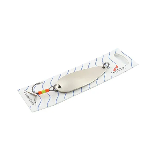 Блесна колеблющаяся Profilux Таймень 18гр цв. 01-м серебро+матовый (5 шт в упак.)