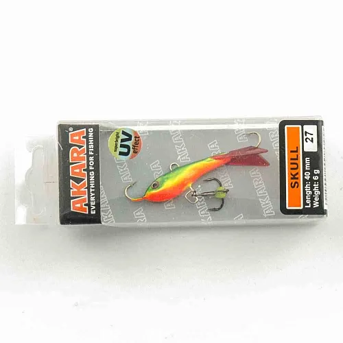 Балансир Akara Skull 40 мм 6 гр цвет 27