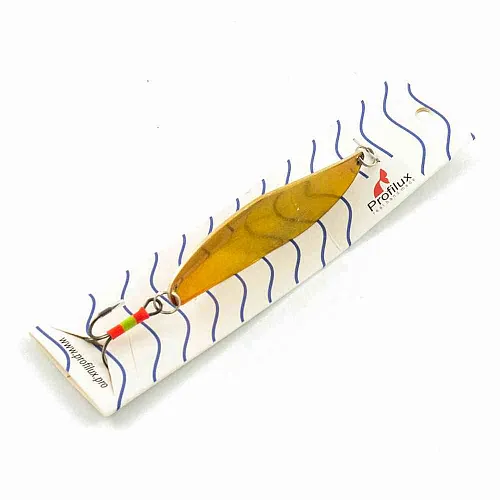 Блесна колеблющаяся Profilux Кобра 23гр цв. 01-з серебро-золото (5 шт в упак.)