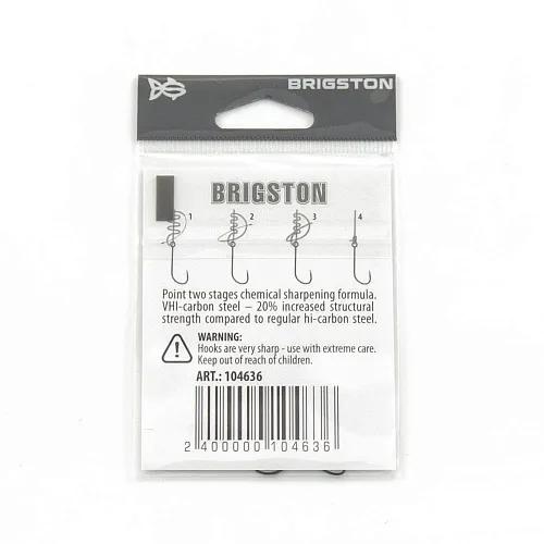 Крючок Brigston AJi Douski BN № 4 ( уп. 10 шт.)