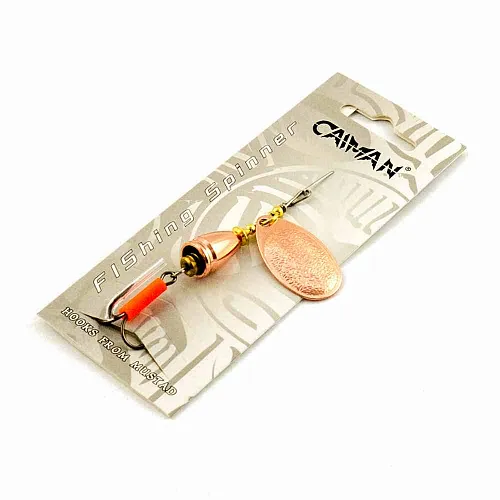 Блесна вращающаяся Caiman Round Accoustic 8гр #3 цвет CA01 (5шт в упак.)
