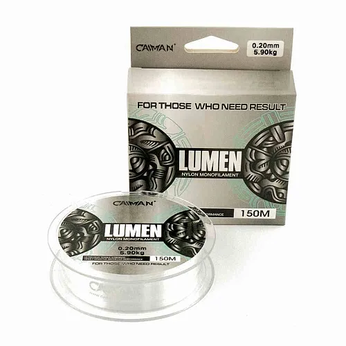 Леска Caiman Lumen 150м 0,20 мм прозрачная