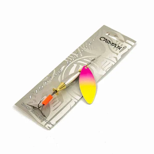 Блесна вращающаяся Caiman Longy Heavy 24гр #3 цвет CA25 (5шт в упак.)