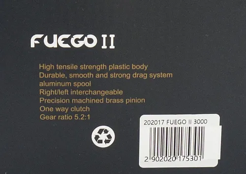 Катушка Caiman Fuego II 3000