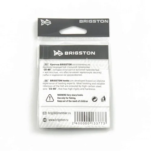 Крючок Brigston Wige Gape Teflon № 6 ( уп. 7 шт.)