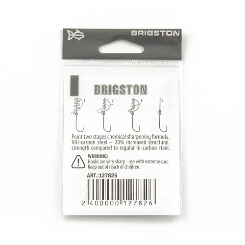 Крючок Brigston Carp Boil BN № 8 ( уп. 4 шт.)