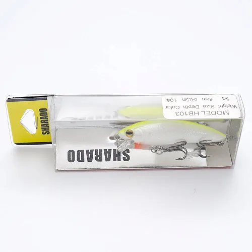 Воблер Sharado 5g 60mm 0-0,5m HB-103 color 10